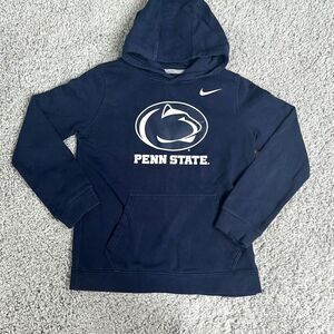 Nike Youth Penn State Hooded Sweatshirt, Size Medium